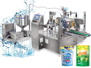 spout pouch filling machine