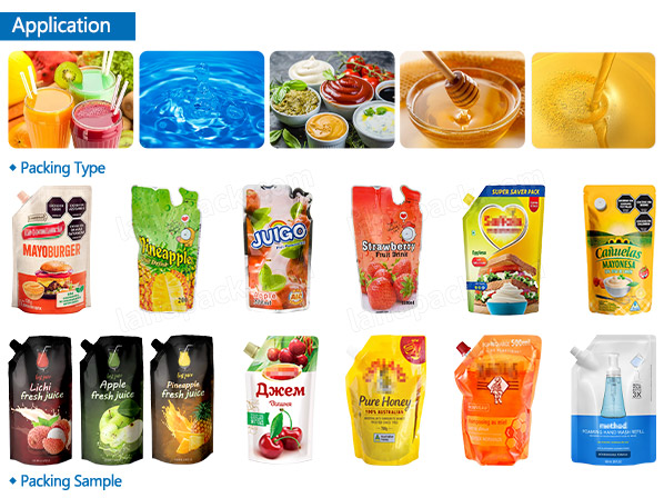 spout pouch filling machine manufacturers