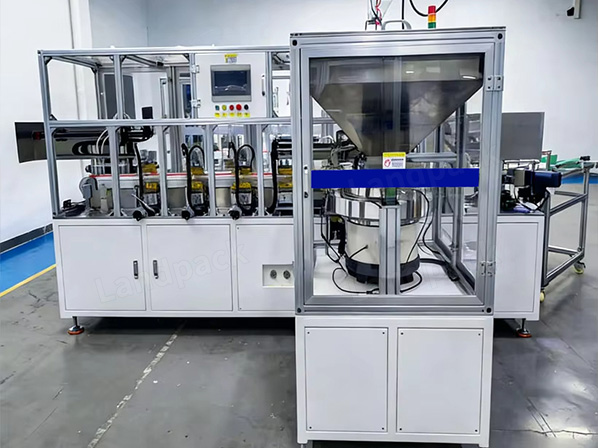spout inserting sealing machine