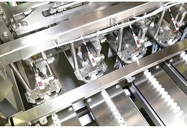 automatic spout pouch filling machine