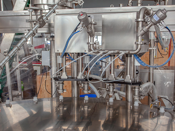 automatic spout pouch filling machine