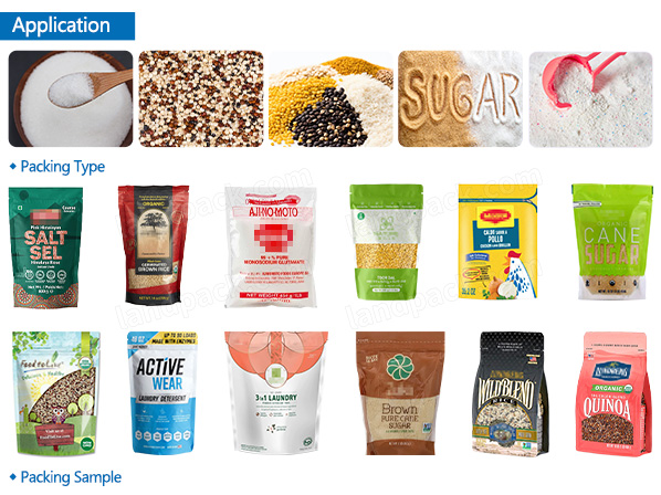 stand up pouch packing machine