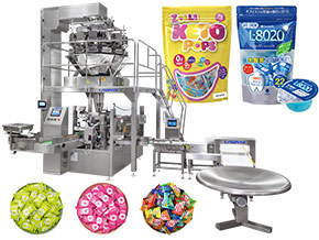 automatic stand up pouch filling and packing machine