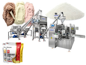 zip lock bag packing machine