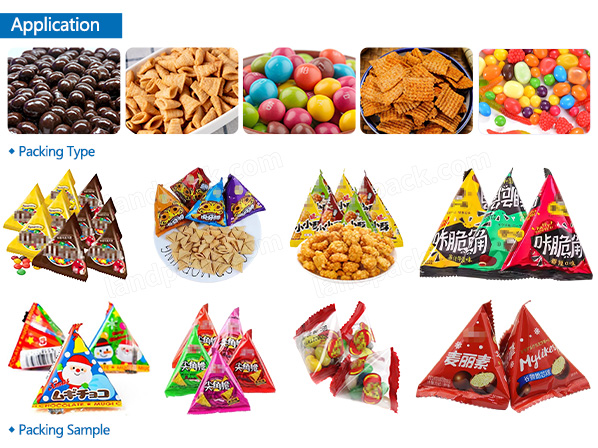 triangle bag packing machine