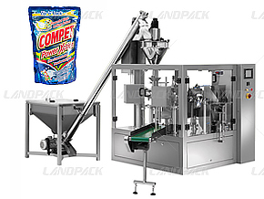 washing powder zipper pouch packing machine